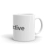 White glossy mug Connective Logo
